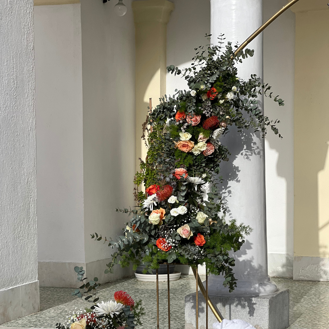 Στολισμός γάμου στη Σαντορίνη - Destination wedding in Santorini