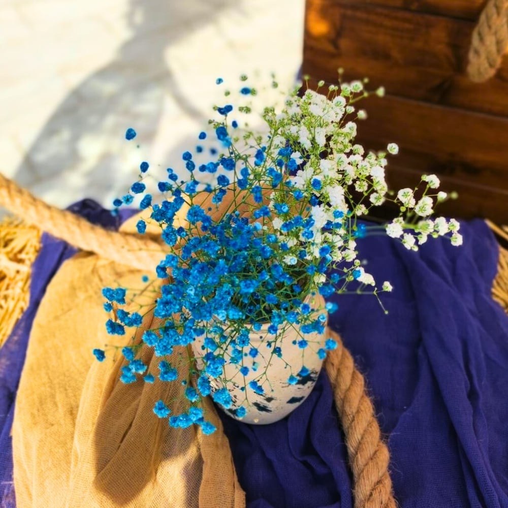 Στολισμός βάπτισης για αγόρι με άλογο