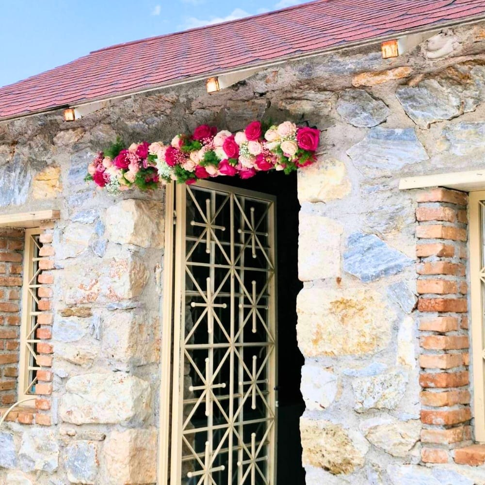 Στολισμός βάπτισης για κορίτσι με θέμα την πεταλούδα