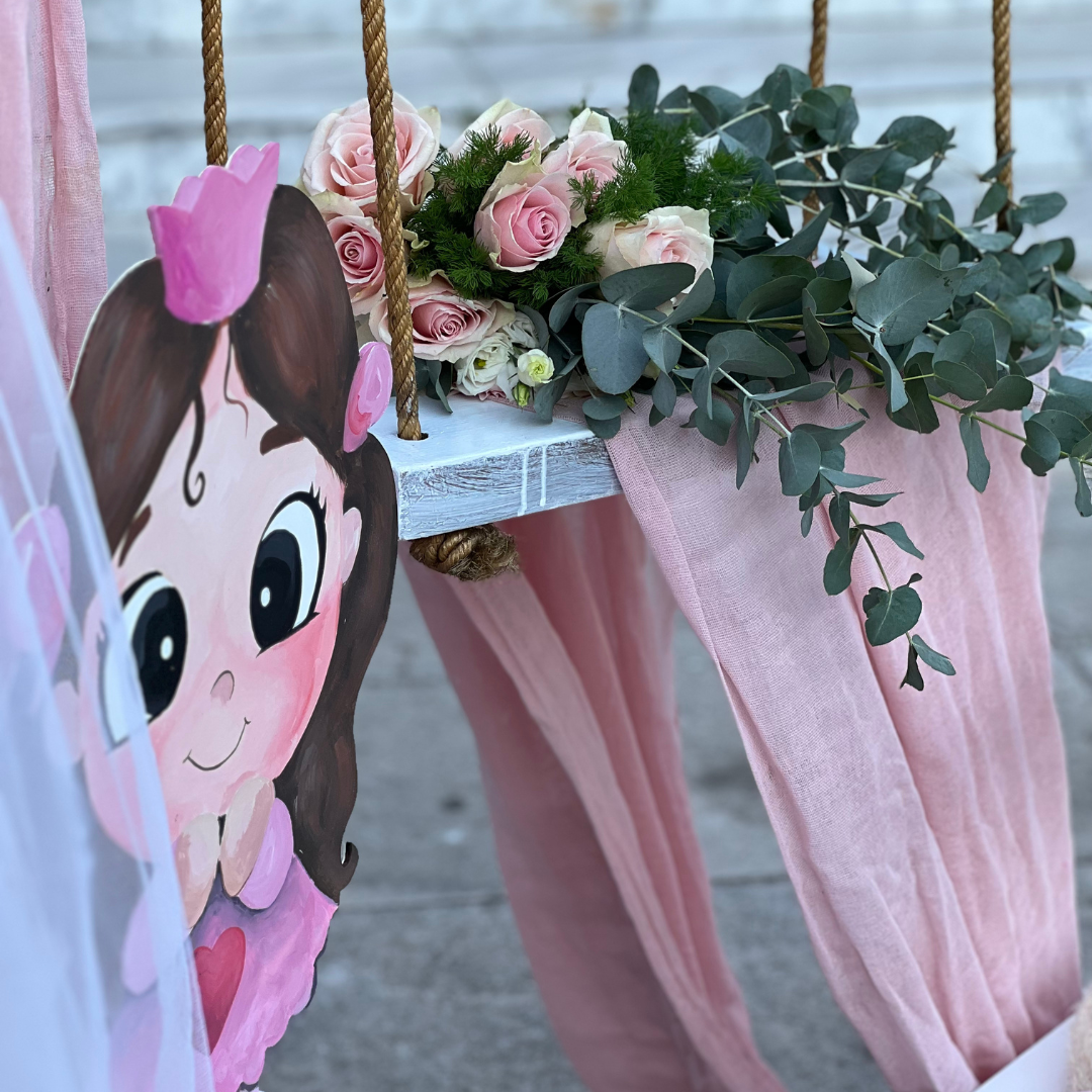 Στολισμός βάπτισης για κορίτσι - Θέμα βάπτισης μπαλαρίνα