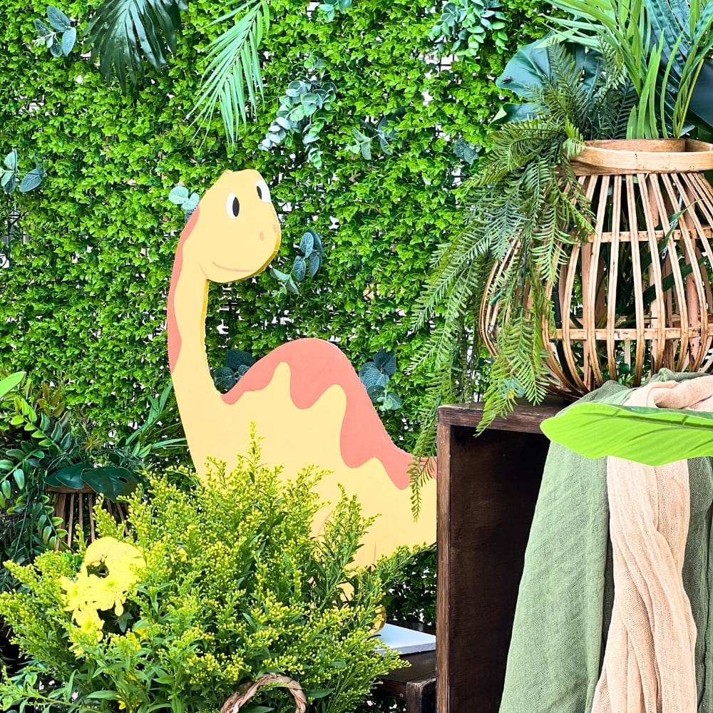 Στολισμός βάπτισης για αγόρι με θέμα δεινόσαυρος