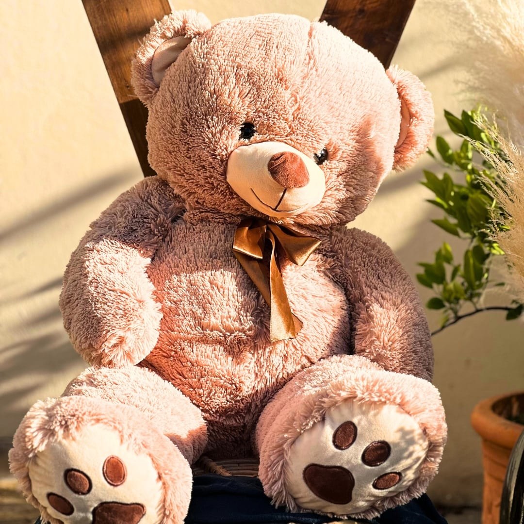 Στολισμός βάπτισης για αγόρι με θέμα το αρκουδάκι