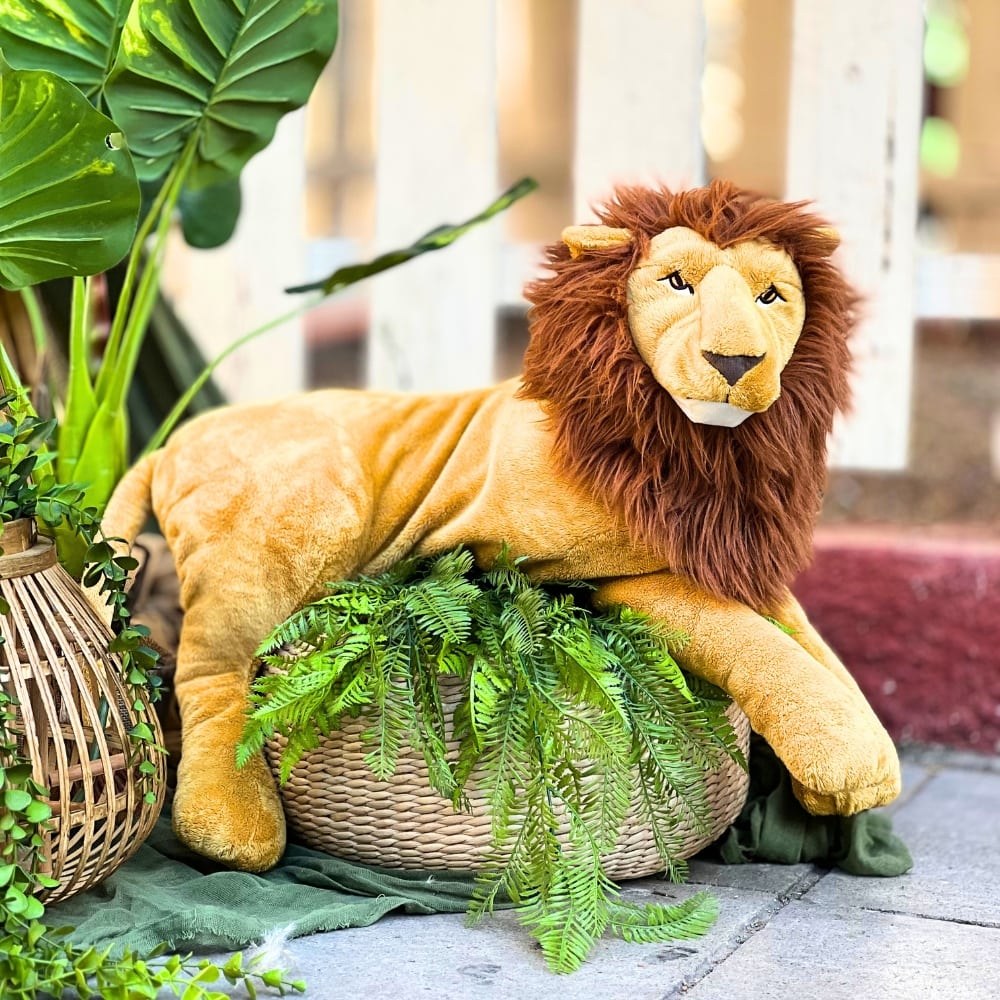 Στολισμός βάπτισης για αγόρι με θέμα τα ζώα της ζούγκλας