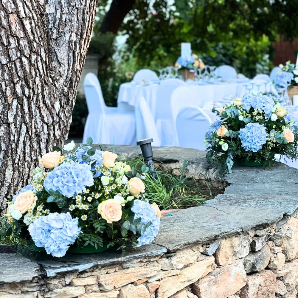 Στολισμός δεξίωσης βάπτισης