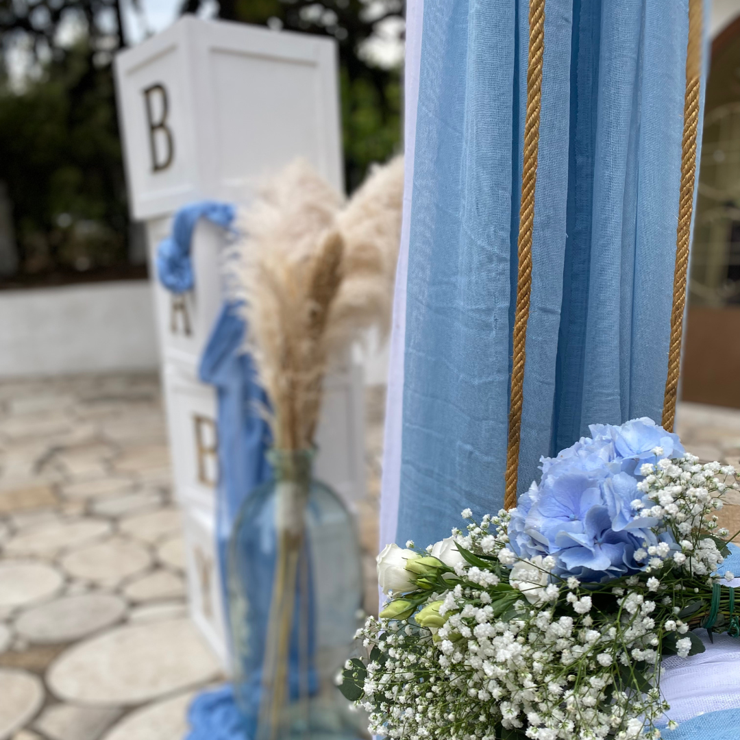 Στολισμός βάπτισης για αγόρι - Θέμα βάπτισης το ελεφαντάκι