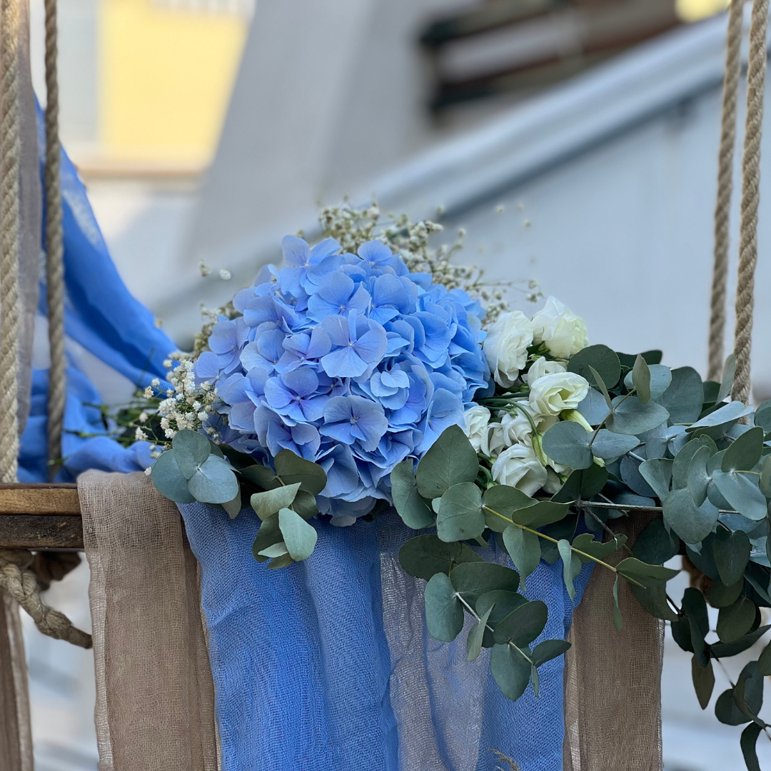 Στολισμός βάπτισης για αγόρι boho 