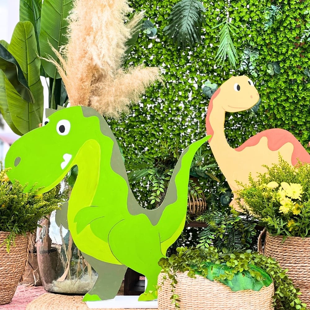 Στολισμός βάπτισης για αγόρι με θέμα δεινόσαυρος