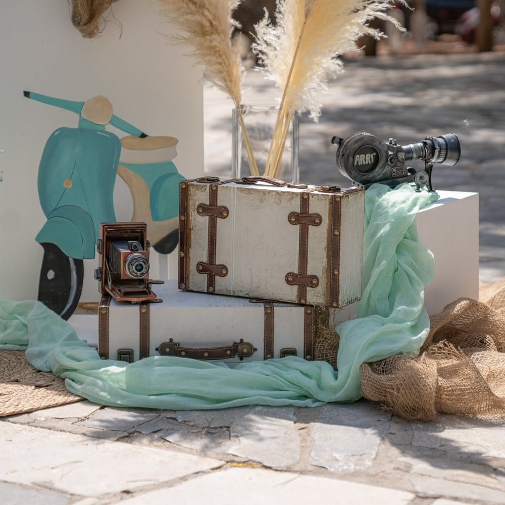 Στολισμός βάπτισης για αγόρι - Θέμα βάπτισης το ταξίδι