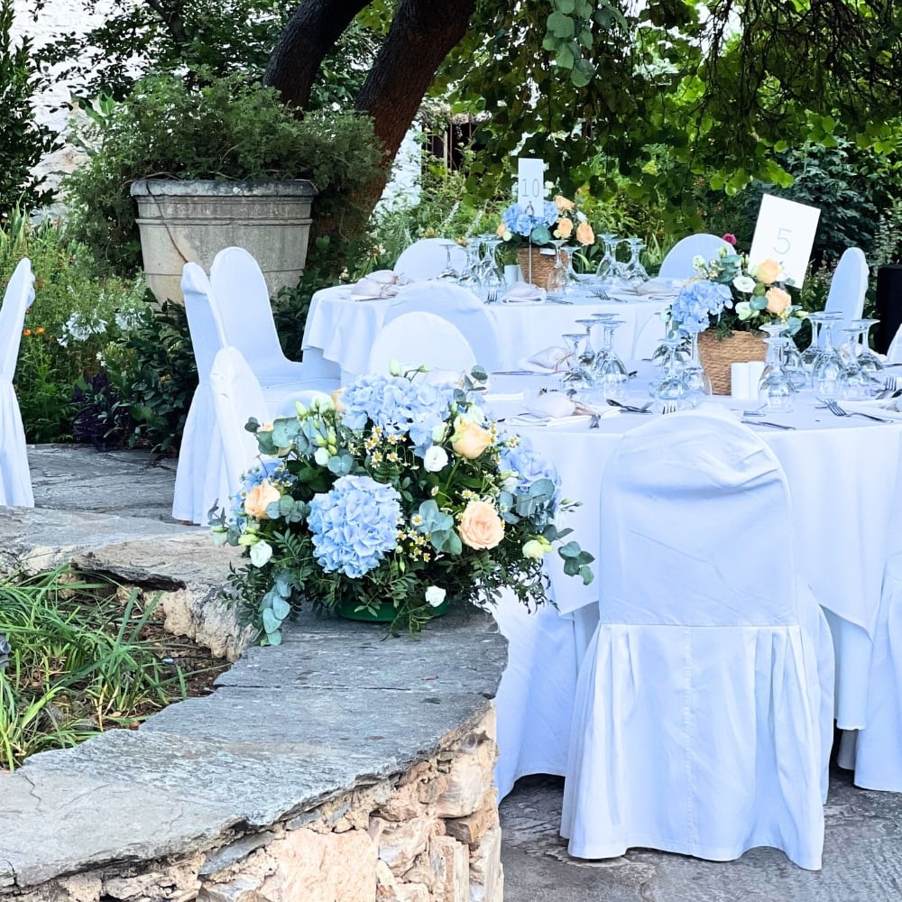 Στολισμός δεξίωσης βάπτισης