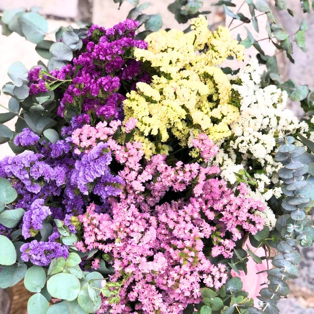 Φλοράλ στολισμός βάπτισης για κορίτσι