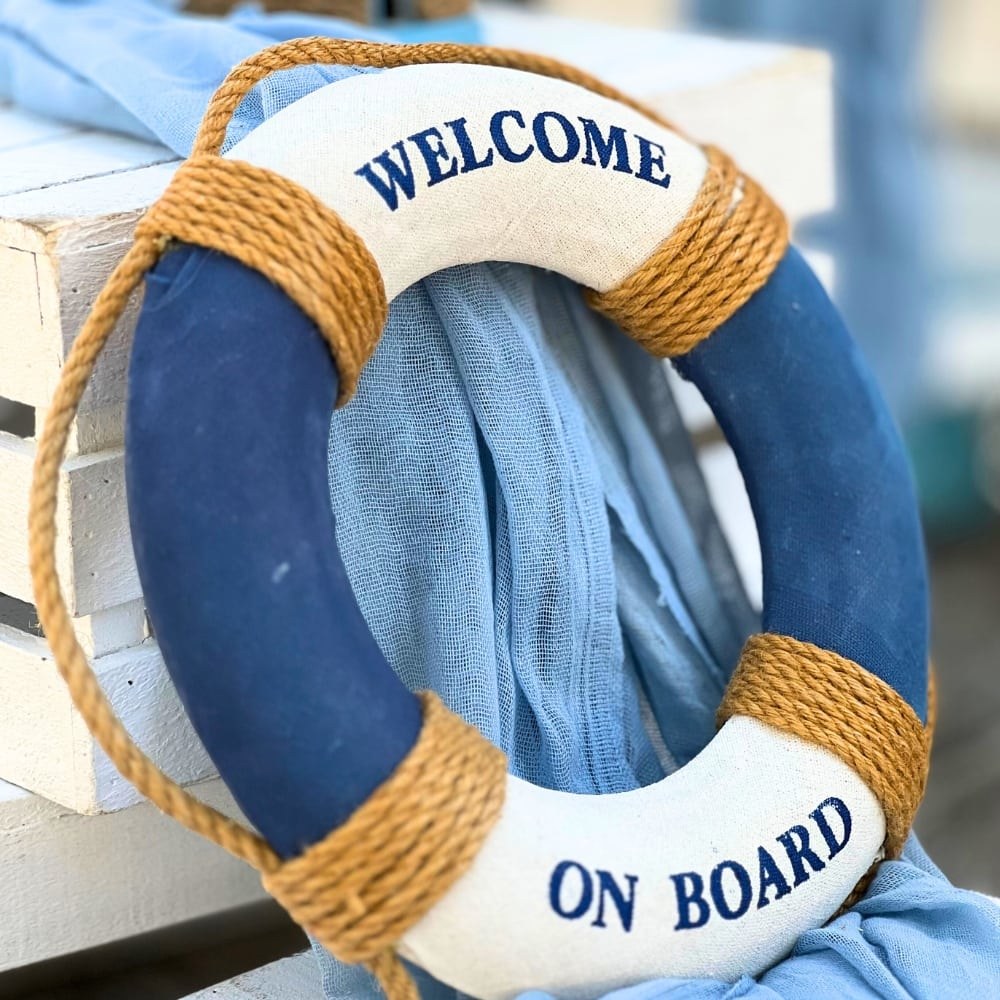 Στολισμός βάπτισης για αγόρι - Ναυτικό θέμα