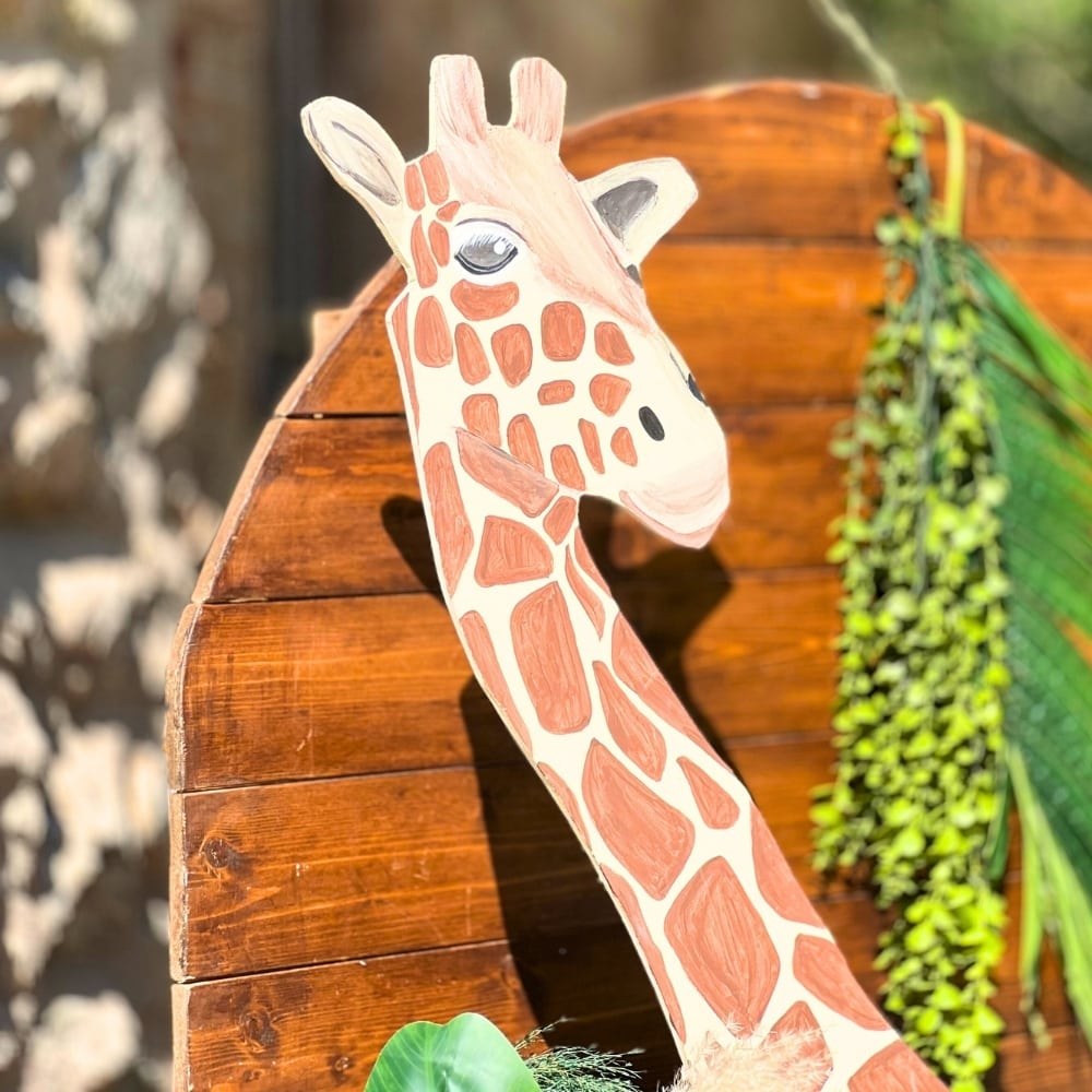 Στολισμός βάπτισης για αγόρι με ζώα της ζούγκλας