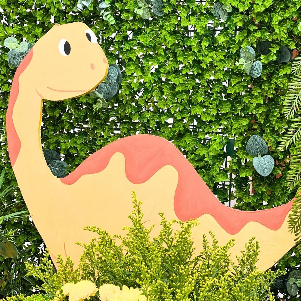 Στολισμός βάπτισης για αγόρι με θέμα δεινόσαυρος