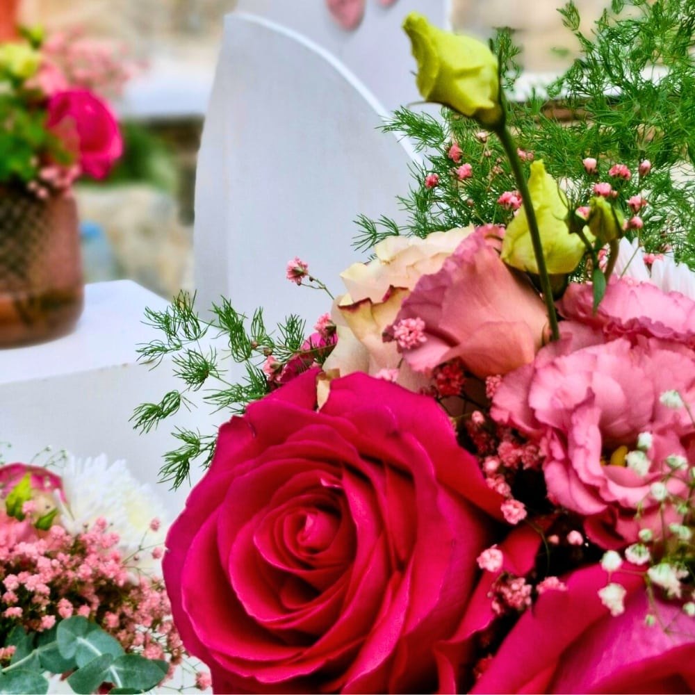 Στολισμός βάπτισης για κορίτσι με θέμα την πεταλούδα