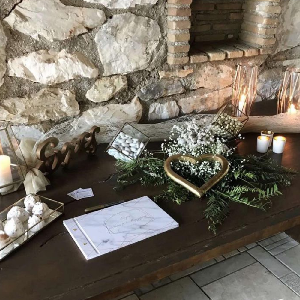 Στολισμός γάμου σε κτήμα