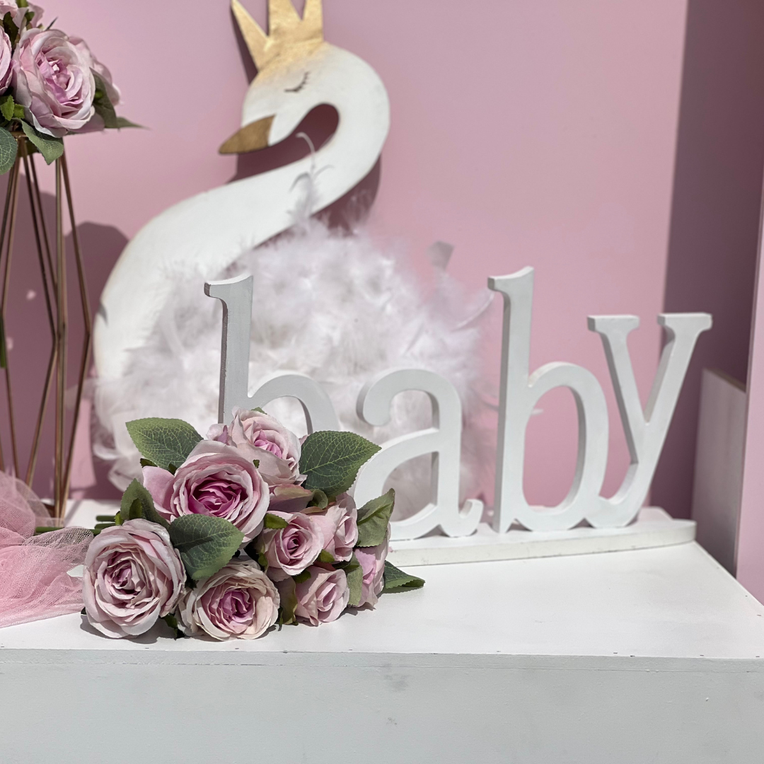 Στολισμός βάπτισης για κορίτσι - Θέμα βάπτισης κύκνος