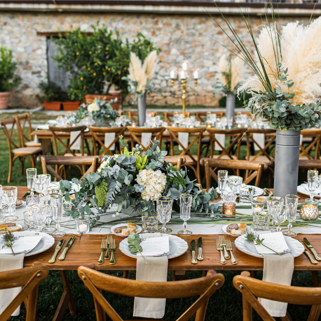 Διακόσμηση γάμου boho