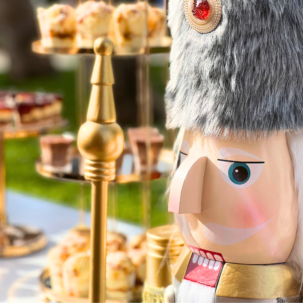 Candy bar βάπτισης για Χριστούγεννα