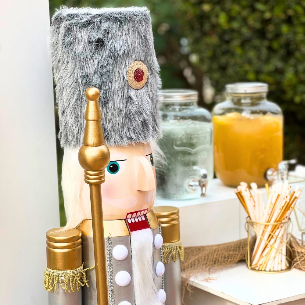 Candy bar βάπτισης για Χριστούγεννα