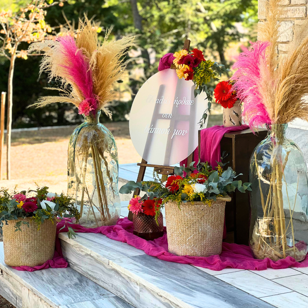 Στολισμός βάπτισης για κορίτσι με θέμα 