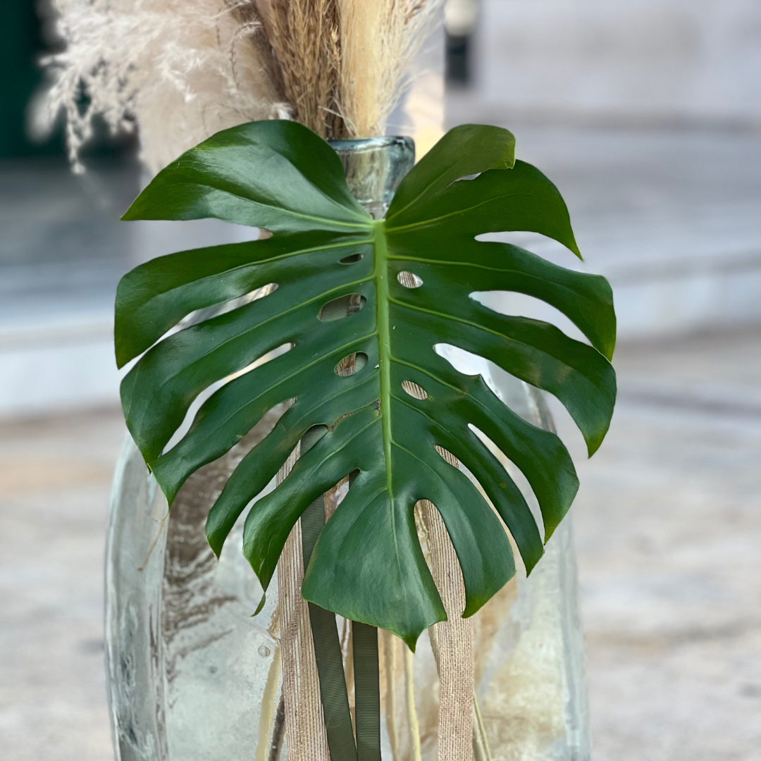 Tropical διακόσμηση γάμου - στολισμός εκκλησίας για γάμο