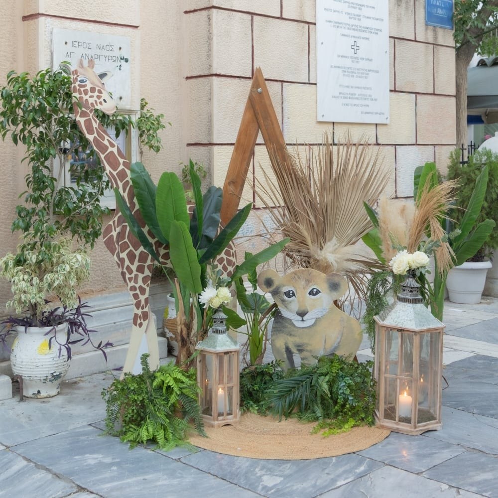 Boho στολισμός γάμου και βάπτισης στους Άγιους Ανάργυρους Ψυρρή