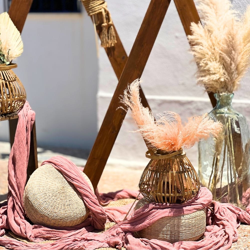 Boho στολισμός βάπτισης για κορίτσι