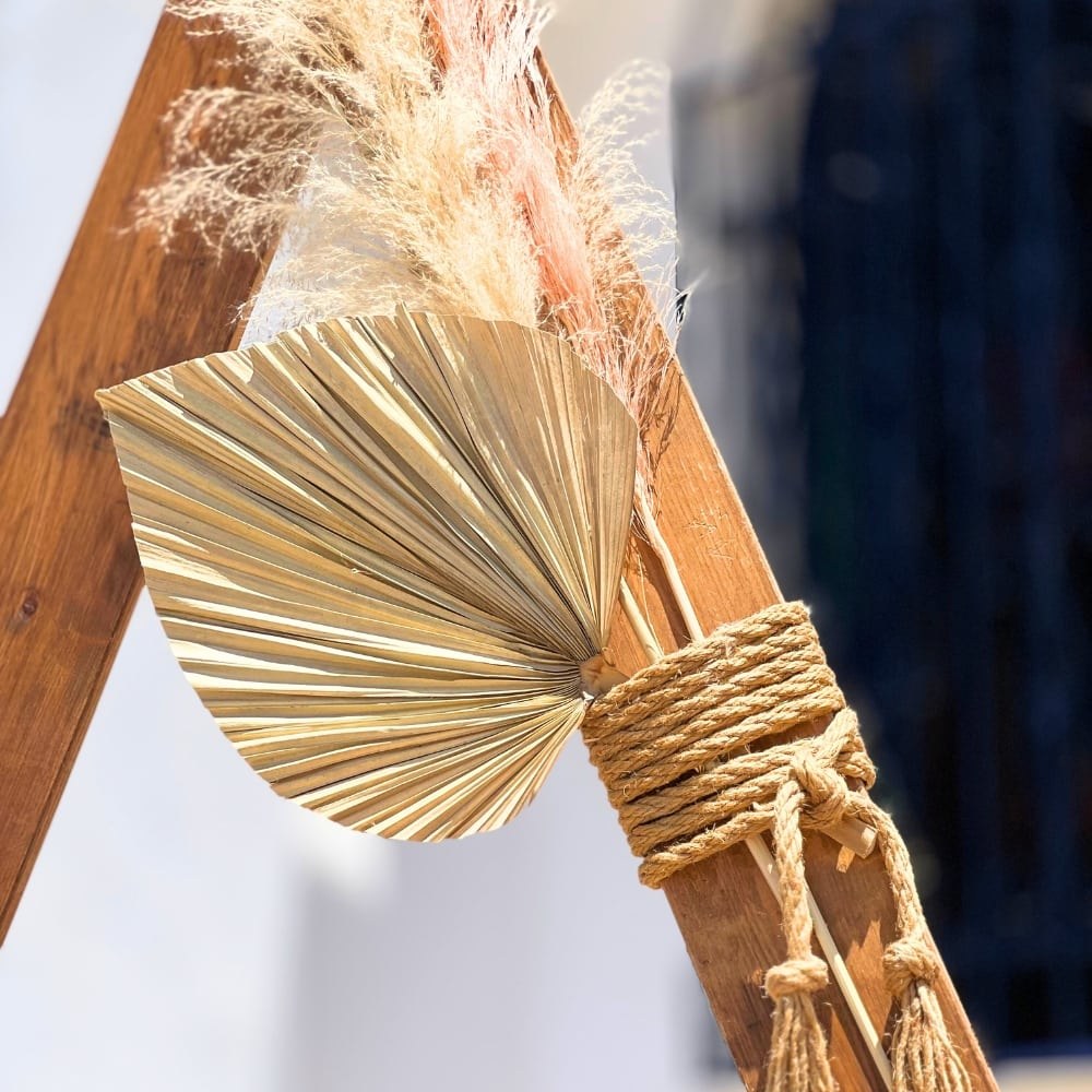 Boho στολισμός βάπτισης για κορίτσι