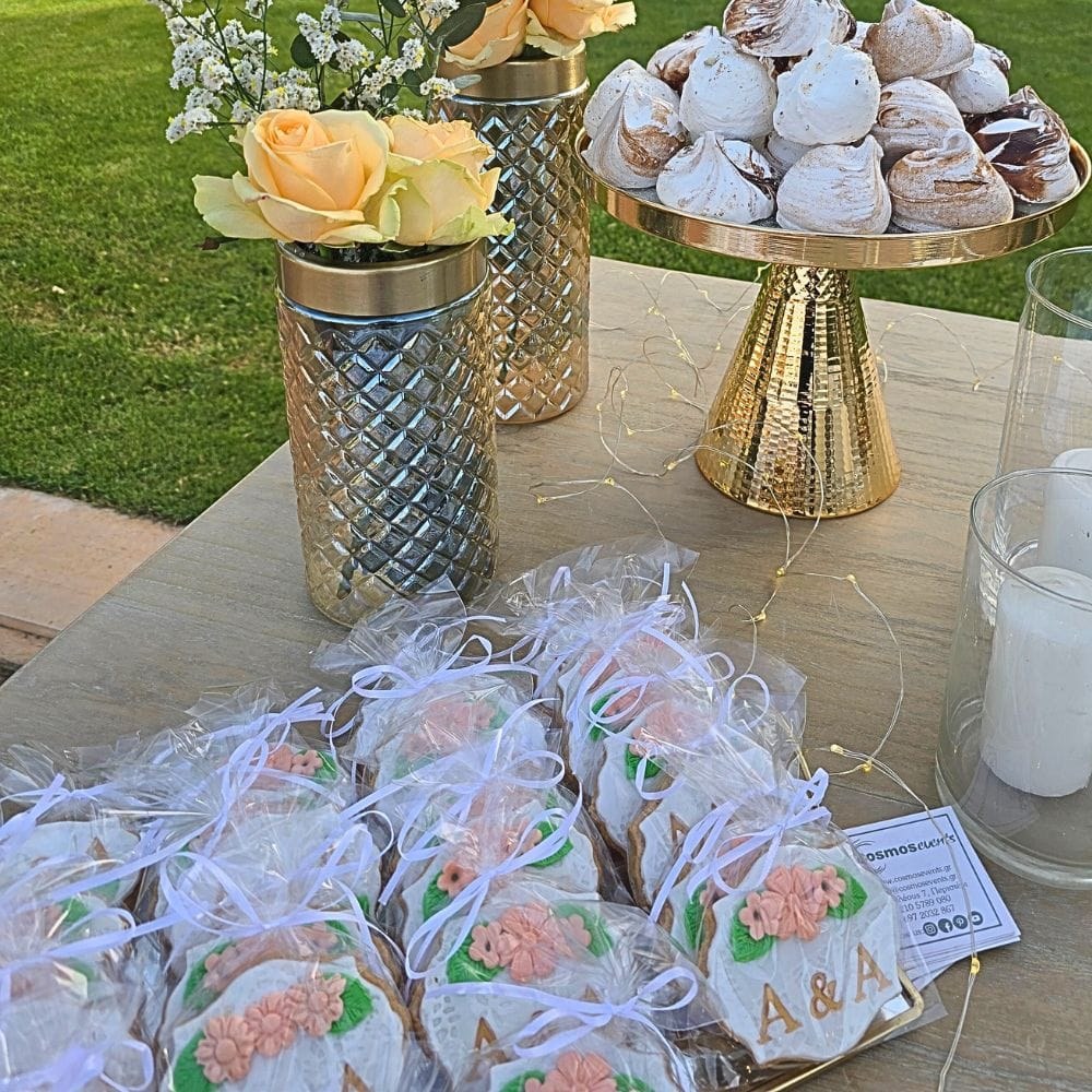 Candy bar γάμου στο κτήμα Εύπολις