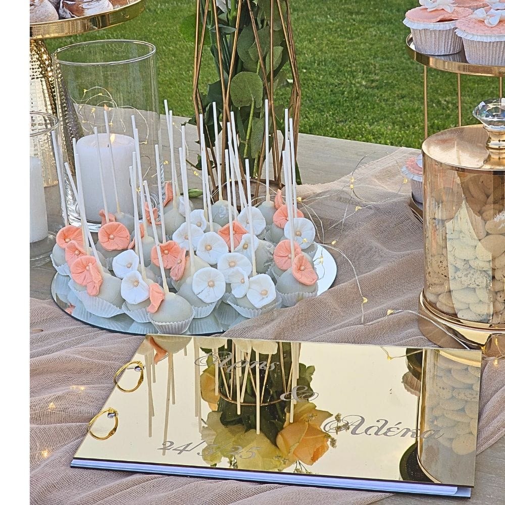 Candy bar γάμου στο κτήμα Εύπολις