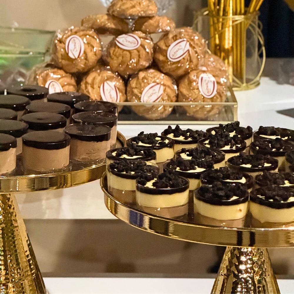 Candy bar βάπτισης για αγόρι με θέμα την άμαξα