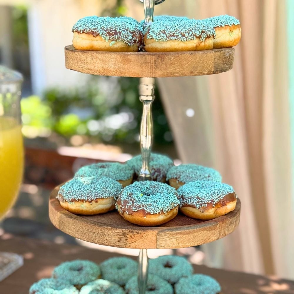 Candy bar βάπτισης για αγόρι για βάπτιση με θέμα το αρκουδάκι