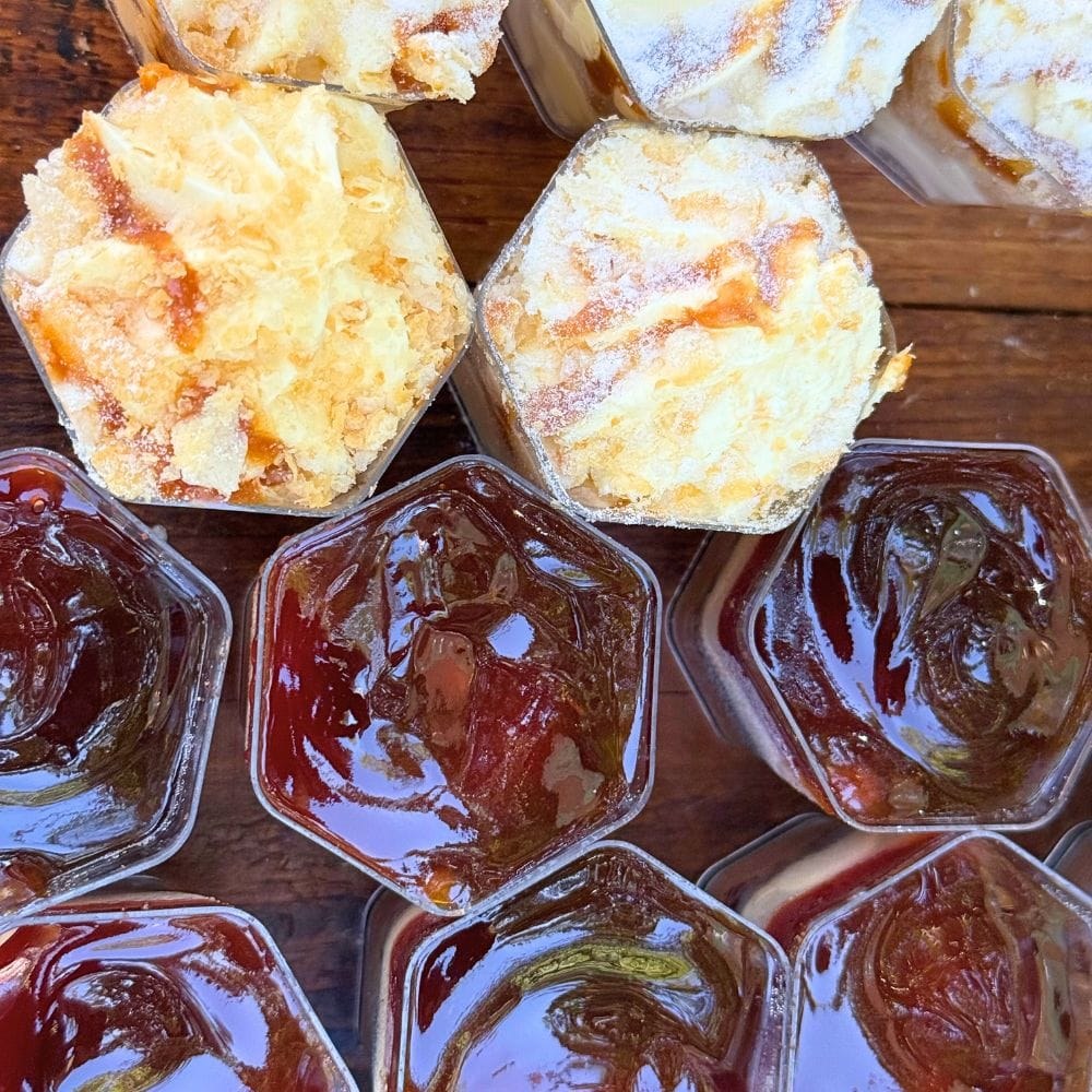 Candy bar βάπτισης για αγόρι για βάπτιση με θέμα το αρκουδάκι