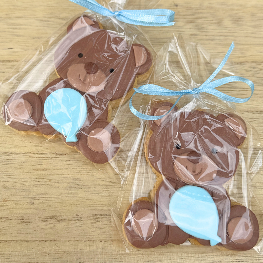Candy bar βάπτισης για αγόρι με θέμα το αρκουδάκι 