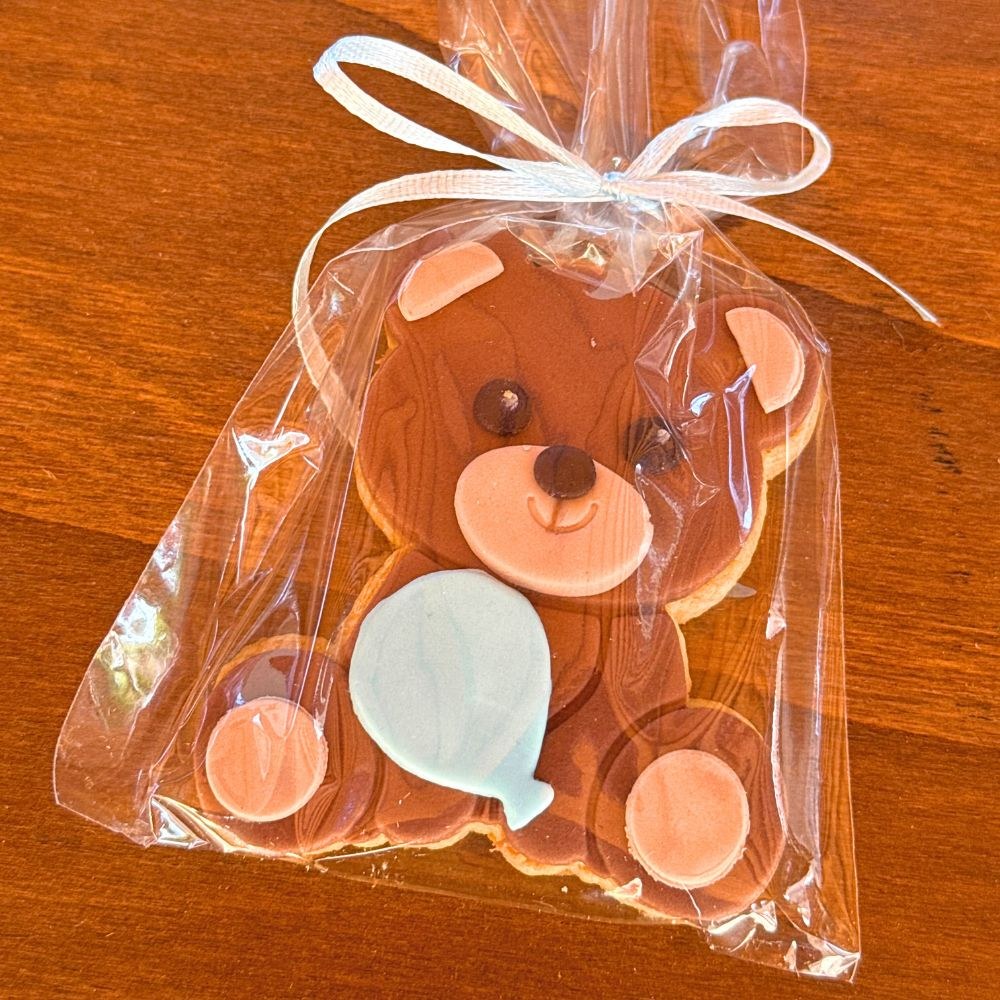 Candy bar βάπτισης με θέμα το αρκουδάκι