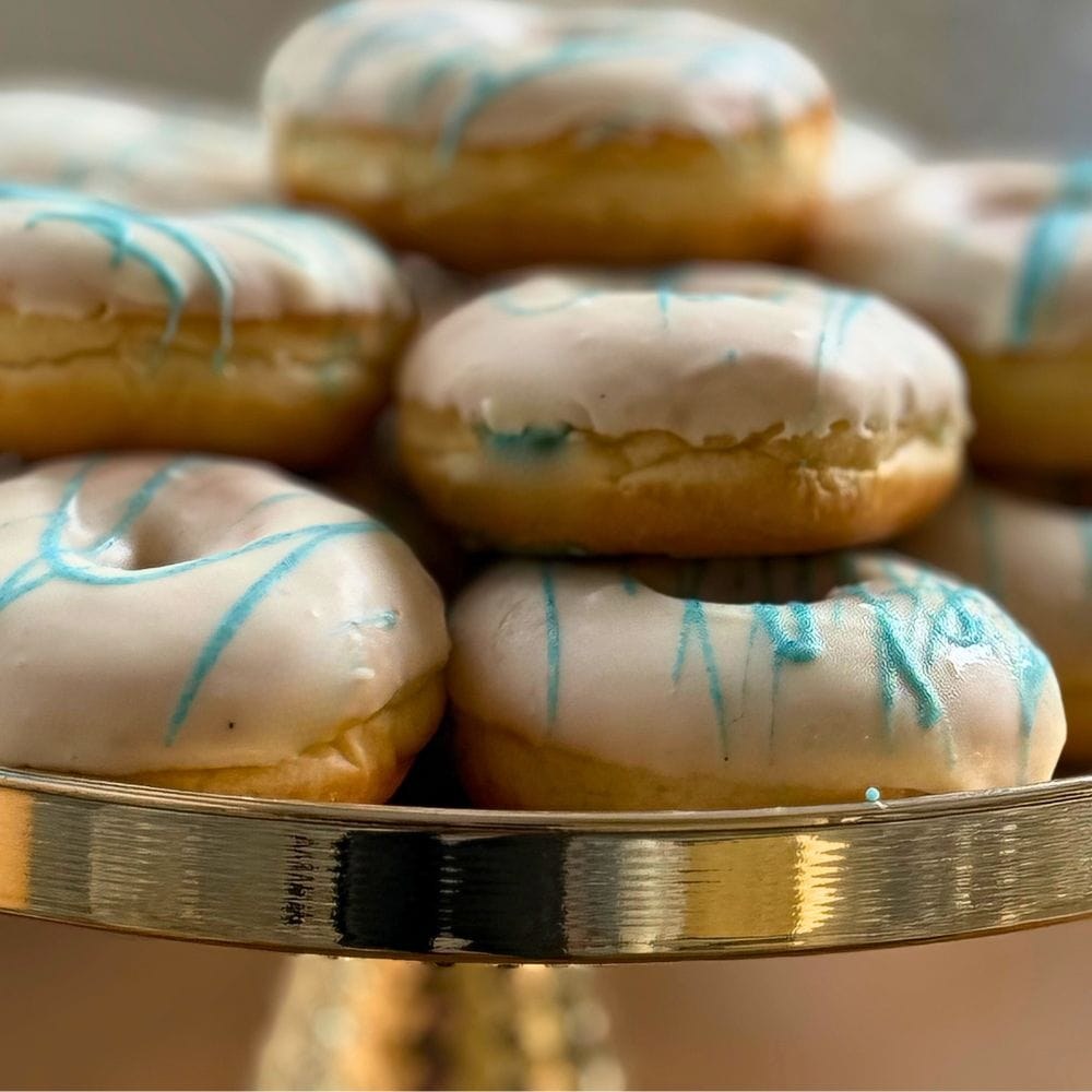 Candy bar βάπτισης για αγόρι με θέμα το αρκουδάκι