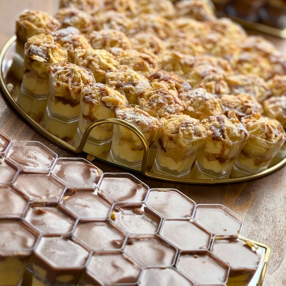 Candy bar βάπτισης για αγόρι με θέμα το αρκουδάκι