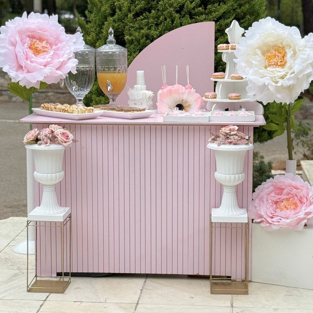 Candy bar βάπτισης για dior βάπτιση
