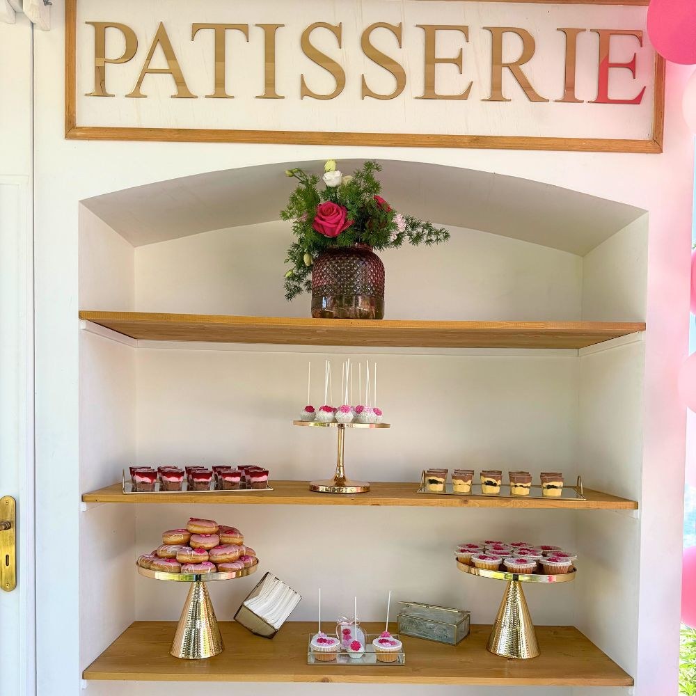 Candy bar βάπτισης patisserie