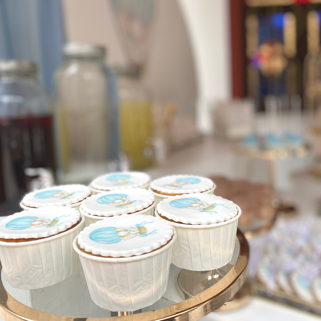 Candy bar βάπτισης για αγόρι με ελεφαντάκι