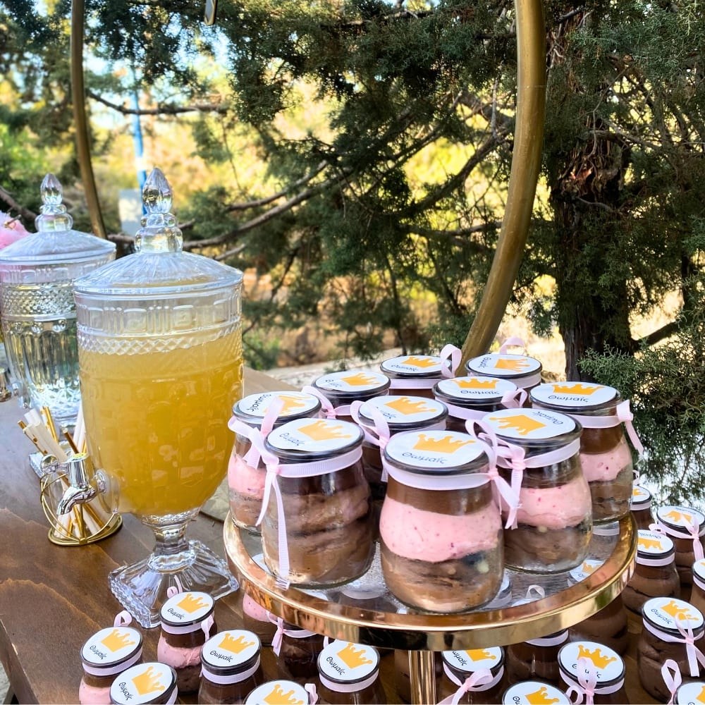 Candy bar βάπτισης για κορίτσι