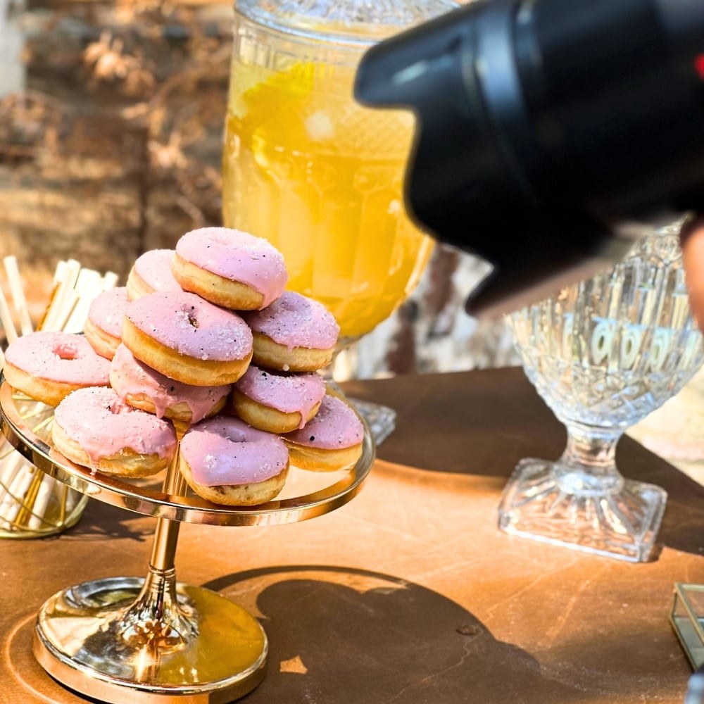 Candy bar βάπτισης με θέμα άμαξα πολύγωνο