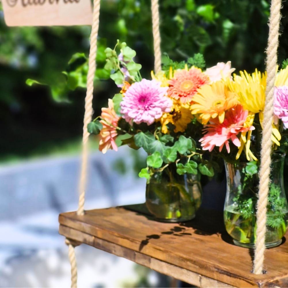 Candy bar βάπτισης φλοράλ