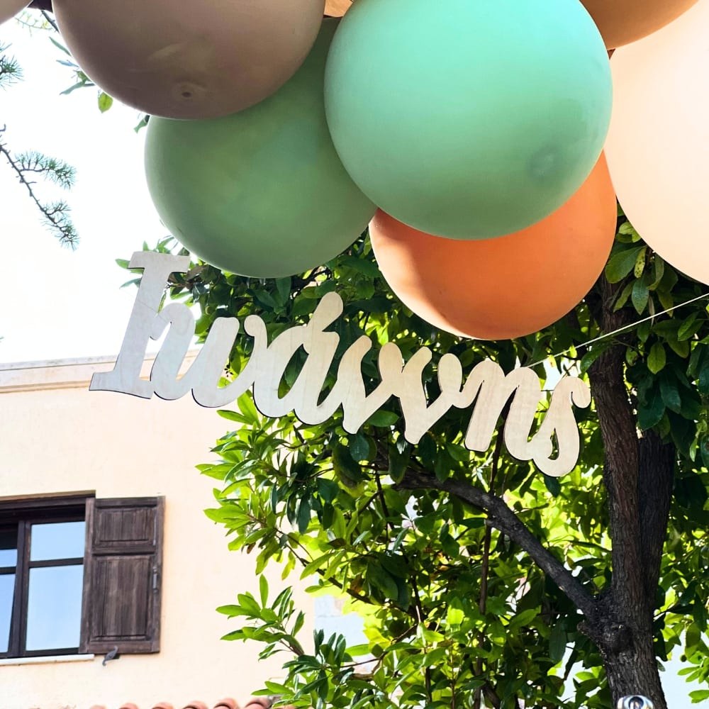 Rustic candy bar βάπτισης για αγόρι