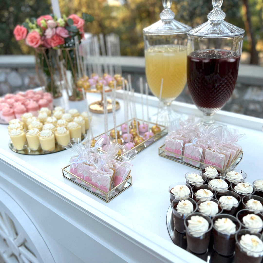 Candy bar βάπτισης για κορίτσι