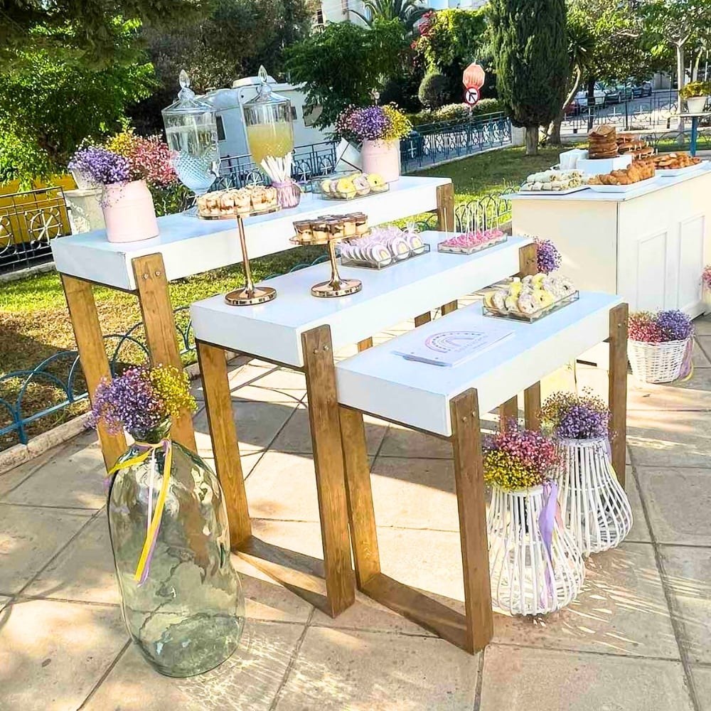 Candy bar βάπτισης για κορίτσι