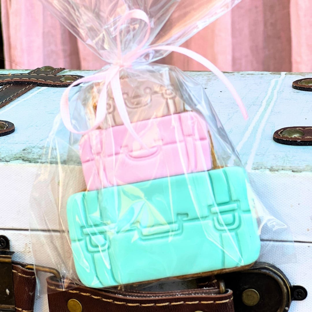 Candy bar βάπτισης για κορίτσι με θέμα το ταξίδι