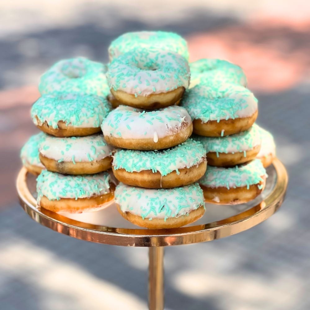 Candy bar βάπτισης με αερόστατο και ελεφαντάκι