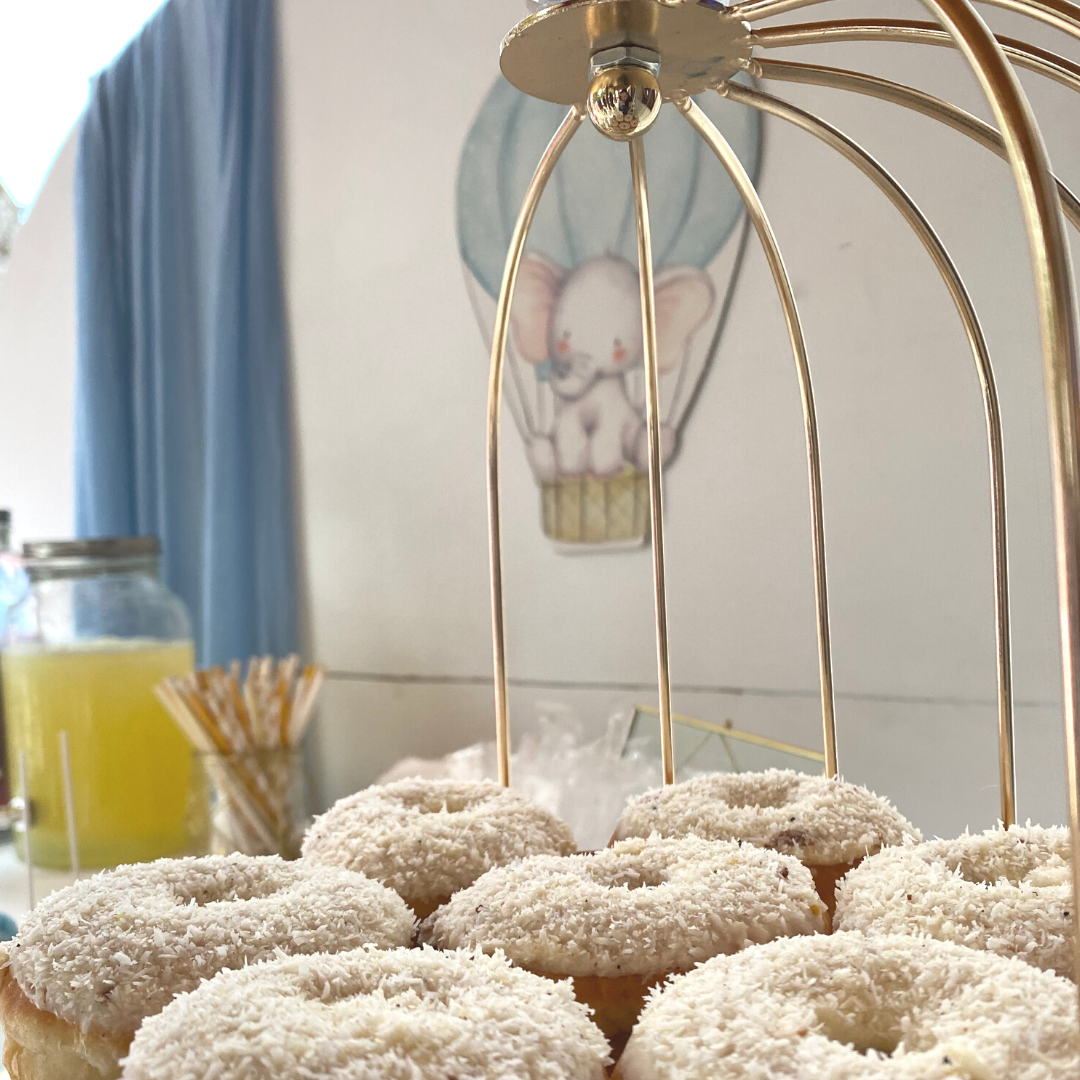 Candy bar βάπτισης για αγόρι με ελεφαντάκι