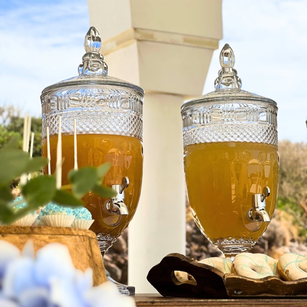 Candy bar βάπτισης για αγόρι με θέμα το αρκουδάκι